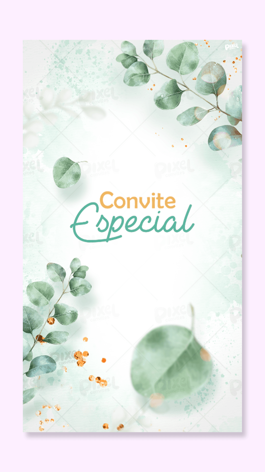 Convite Animado Meu Batizado - Menino