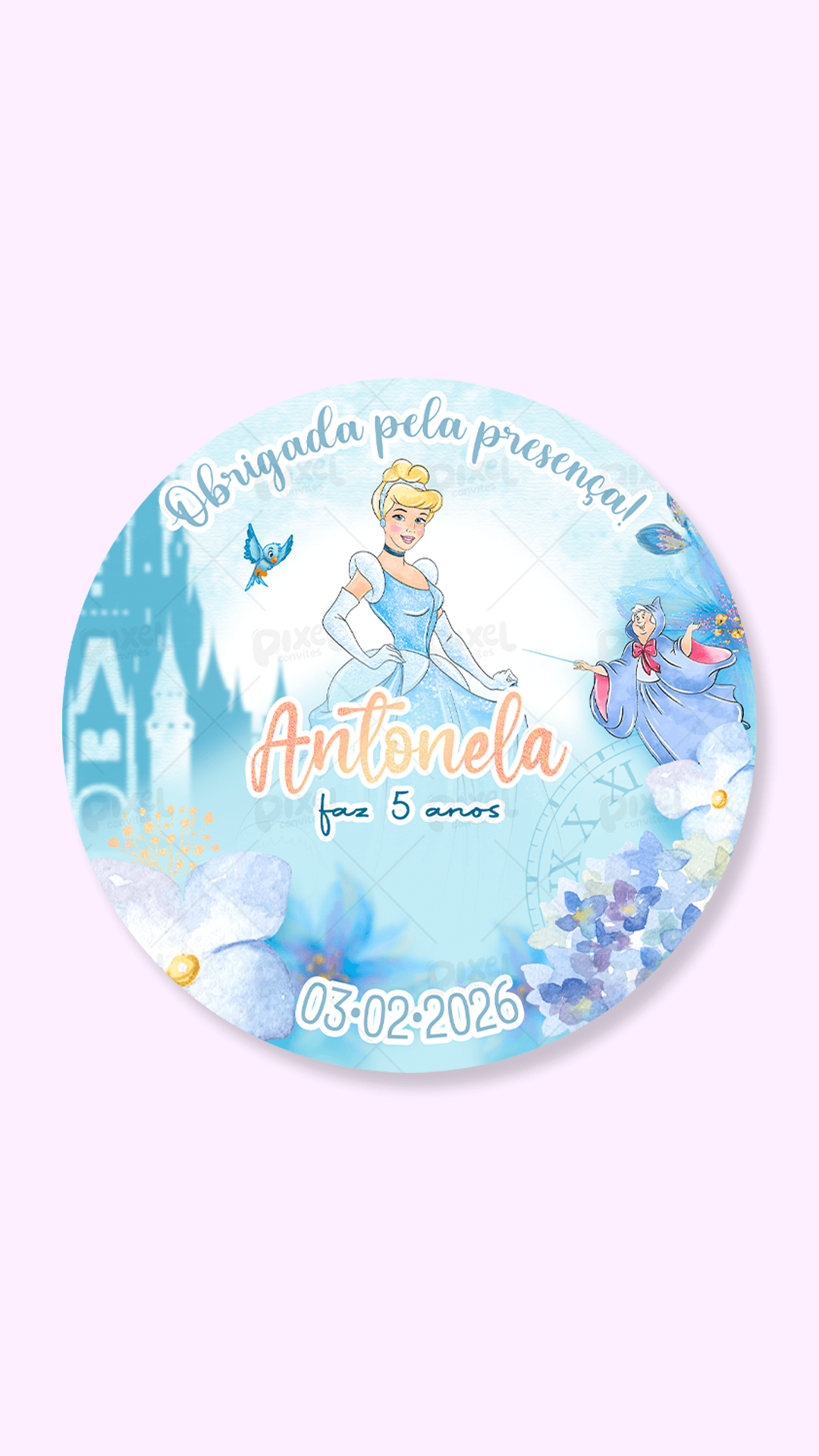 Tag Redonda O Baile Encantado Da Cinderela