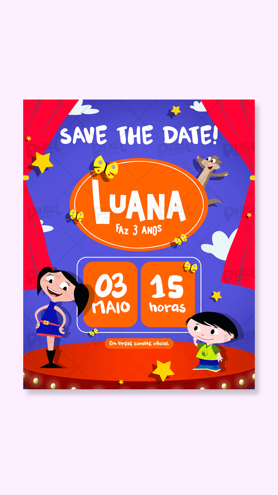 Save The Date Show Da Luna Festa Das Descobertas