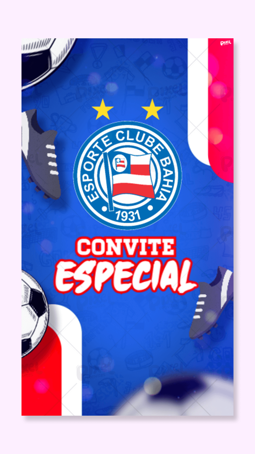 Convite Animado Bahia O Esquadrão De Aço