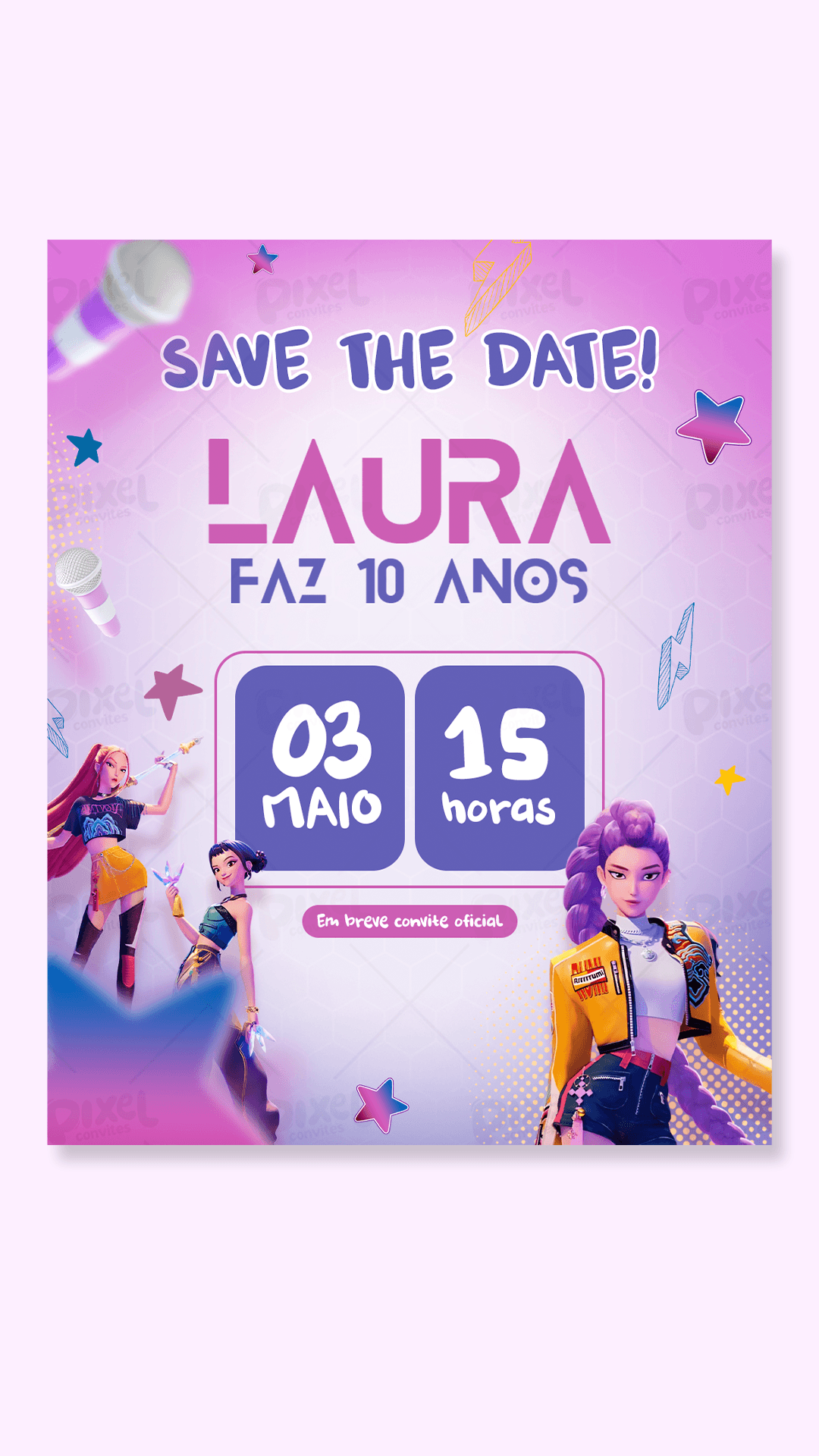 Save The Date Guerreiras Kpop Dança E Diversão